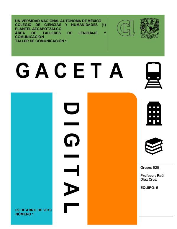 Gaceta 5 GACETA 5