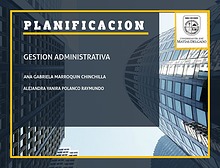 PLANIFICACION