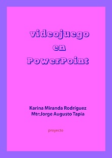 crear un videojuego en power point