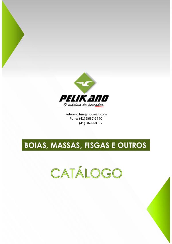 Catálogo de produtos Catálogo