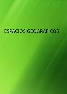 ESPACIOS GEOGRAFICOS