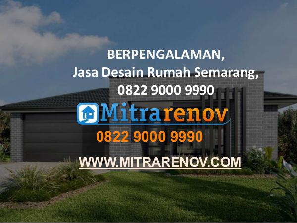 Jasa Desain Rumah Semarang