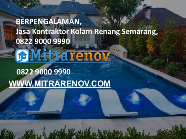 0822 9000 9990,  BERGARANSI,Jasa Arsitek Rumah Semarang Jasa Kontraktor Kolam Renang Semarang