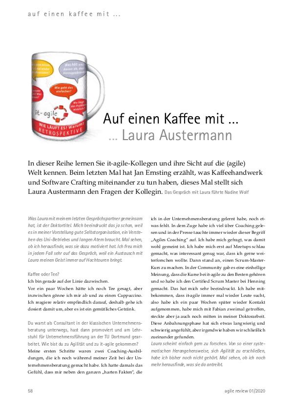 Auf einen Kaffee mit ... Laura