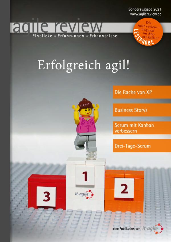 agile review Leseprobe Erfolgreich agil! (2021/S)