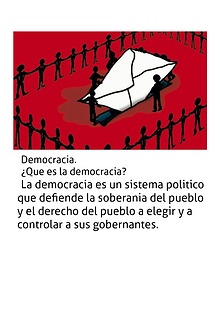 Democracia.