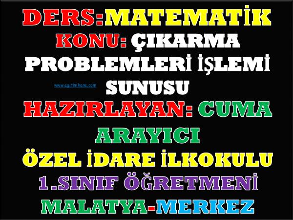 MATEMATİK 03-2.sinifmatematkikarmaproblemlerlemsunusu-dönüşt