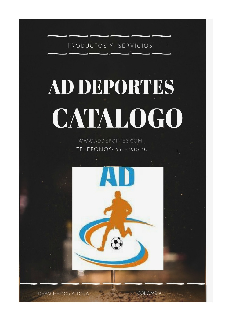 CATALOGO AD DEPORTES CATALOGO  AD  DEPORTES