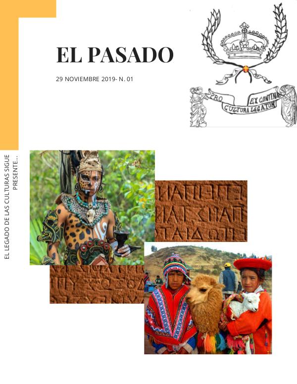 Revista de Español: EL PASADO culturas madre