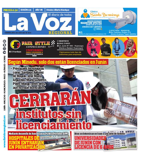 DIARIO LA VOZ EDICIÓN 155 ..