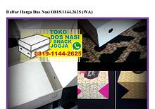 Daftar Harga Dus Nasi 08I9&ndash;II44&ndash;2625[wa]