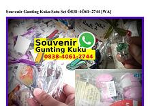 Souvenir Gunting Kuku Satu Set 0838&middot;4061&middot;2744[wa]