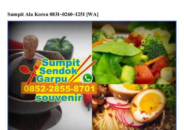 Sumpit Ala Korea Ö831–Ö26Ö–1251[wa] sumpit ala korea