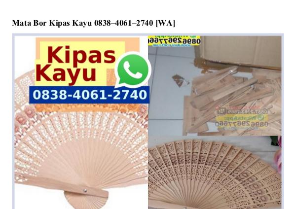 Mata Bor Kipas Kayu Ô838-4Ô61-274Ô[wa] mata bor kipas kayu