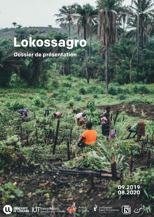 Lokossagro : dossier de présentation Dossier de présentation