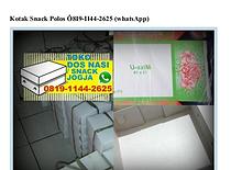 Kotak Snack Polos &Ouml;819&middot;1144&middot;2625[wa]