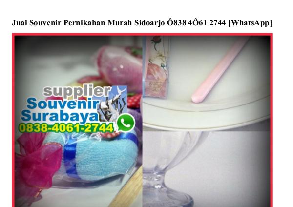 Jual Souvenir Pernikahan Murah Sidoarjo Ô8384Ô612744[wa] jual souvenir pernikahan murah sidoarjo