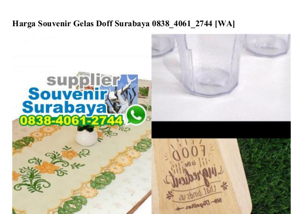 Harga Souvenir Gelas Doff Surabaya 0838–4061–2744[wa] harga souvenir gelas doff surabaya