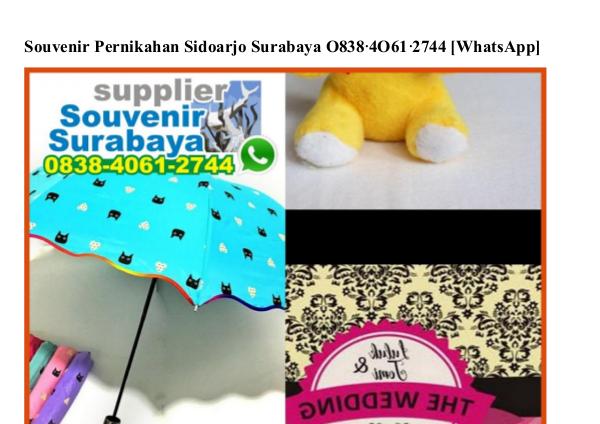 Souvenir Pernikahan Sidoarjo Surabaya 0838·4061·2744[wa] souvenir pernikahan sidoarjo surabayaSouvenir pern
