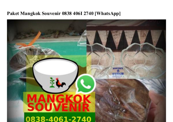 Paket Mangkok Souvenir Ô838.4Ô61.274Ô[wa] paket mangkok souvenir