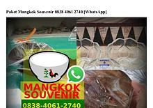 Paket Mangkok Souvenir &Ocirc;838.4&Ocirc;61.274&Ocirc;[wa]