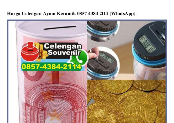 Harga Celengan Ayam Keramik Ô85743842114[wa] harga celengan ayam keramik