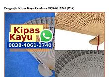 Pengrajin Kipas Kayu Cendana 0838406I2740[wa]