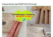 Undangan Bambu Jogja Ô8I8·Ô77I·64I3[wa]