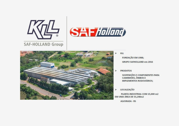 CATÁLOGO DE PEÇAS KLL /SAF HOLLAND 2020 Apresentação After