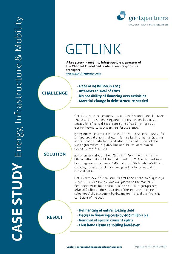 Client Case: Getlink