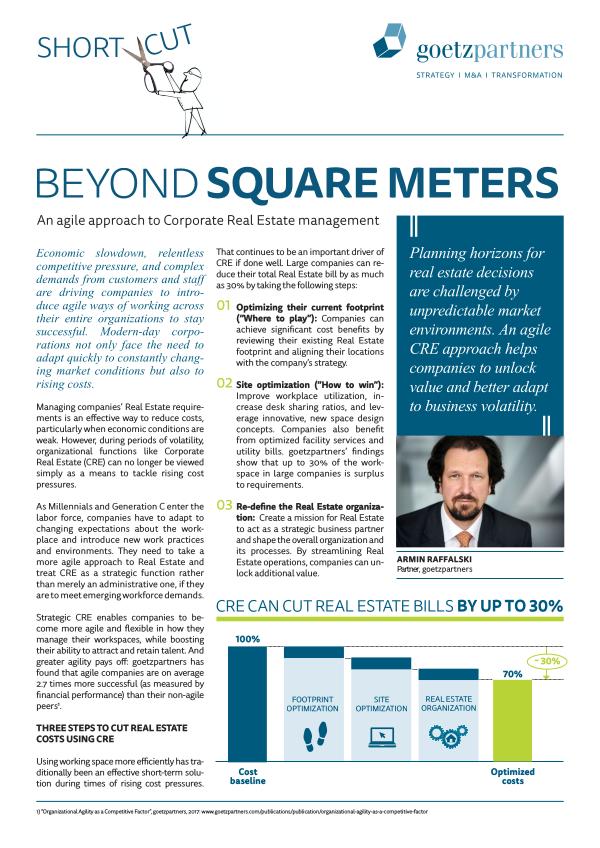 ShortCut: Agile Corporate Real Estate Management