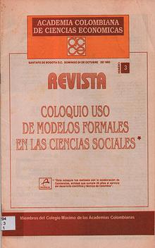 Revista Academia colombiana de Ciencias Económicas