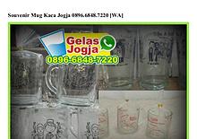 Souvenir Mug Kaca Jogja Ö896-6848-722Ö (WA)