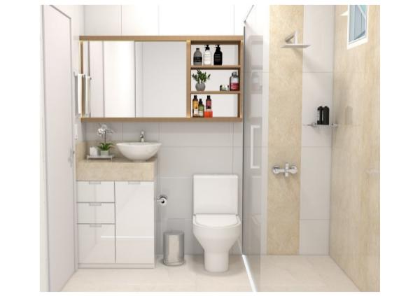 Banheiros Universo dos Móveis 1 Banheiros