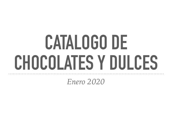 Catalogo de chocolates y dulces