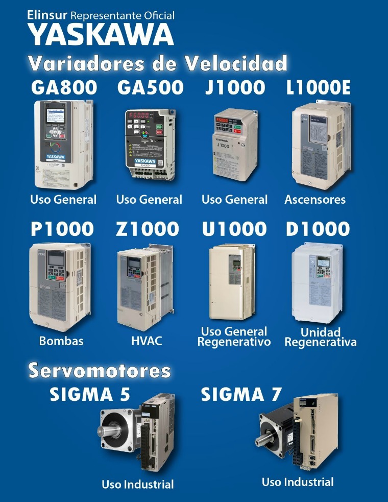 Catálogo de Productos Yaskawa Catálogo Yaskawa