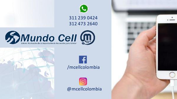 MUNDO CELL COLOMBIA CATALOGO LOCAL 24 FEBRERO CATALOGO NUEVO