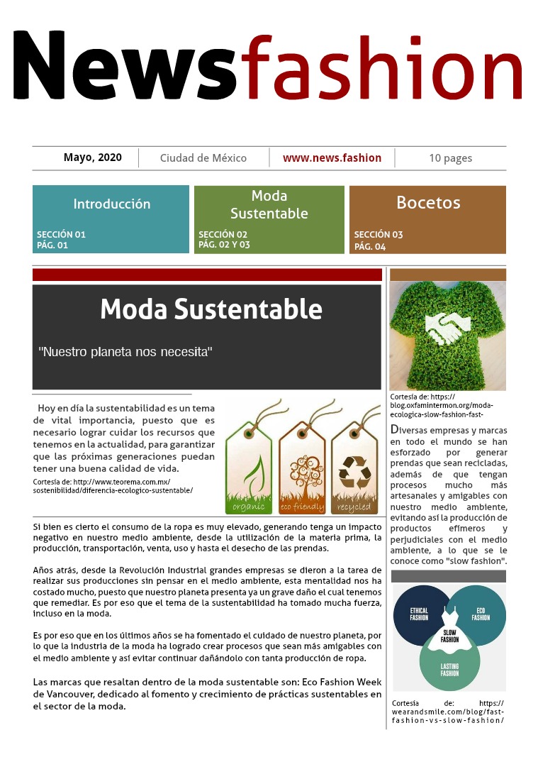 Moda Sustentable Moda sustentable