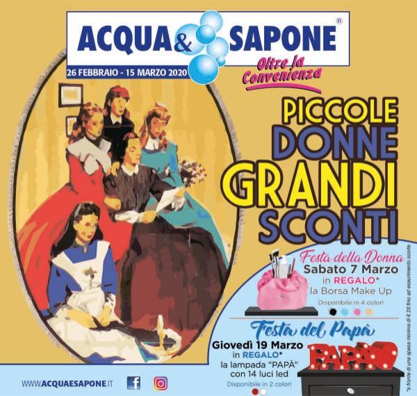 Acqua&Sapone Offerte dal 26 Febbraio 2020