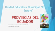 Provincias del Ecuador