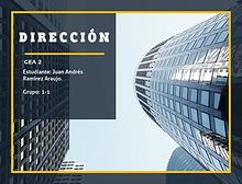 Dirección