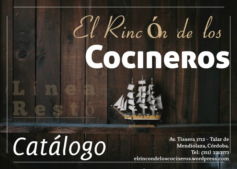 El Rincón de los Cocineros - Línea Restó Línea Barro Jujeño