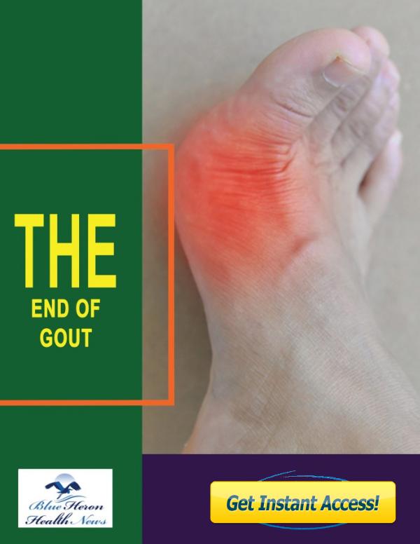 The End of Gout PDF, eBook by Blue Heron Health News The End of Gout PDF, eBook by Blue Heron