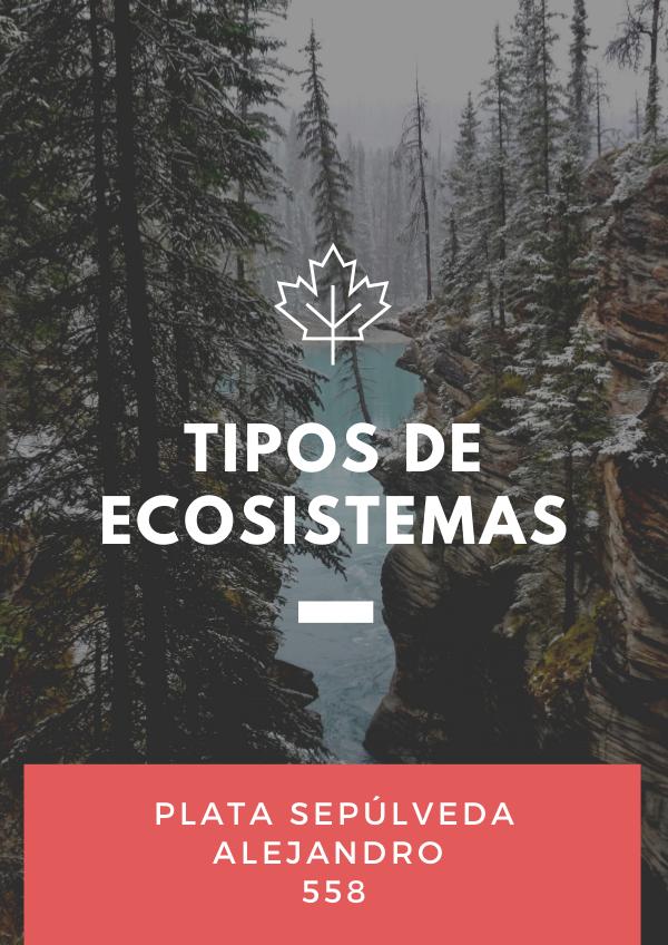 Tipos de Ecosistemas Tipos de Ecosistemas