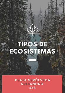 Tipos de Ecosistemas