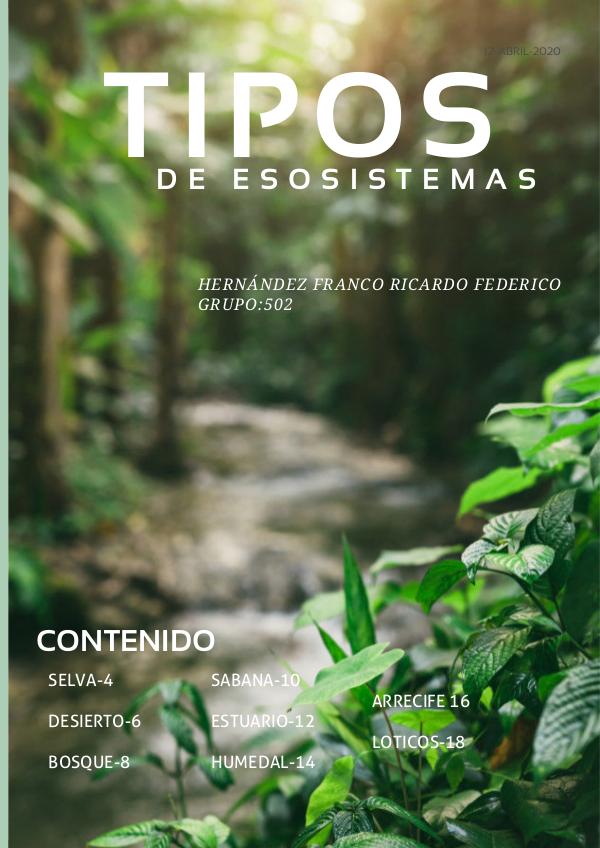 ecosistemas tipos 8 8.+Tipos+de+Ecosistemas+