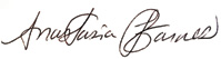 Anastasia Barnes Signature