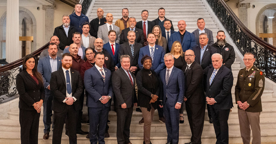 Massachusetts Building Trades Unions group photo