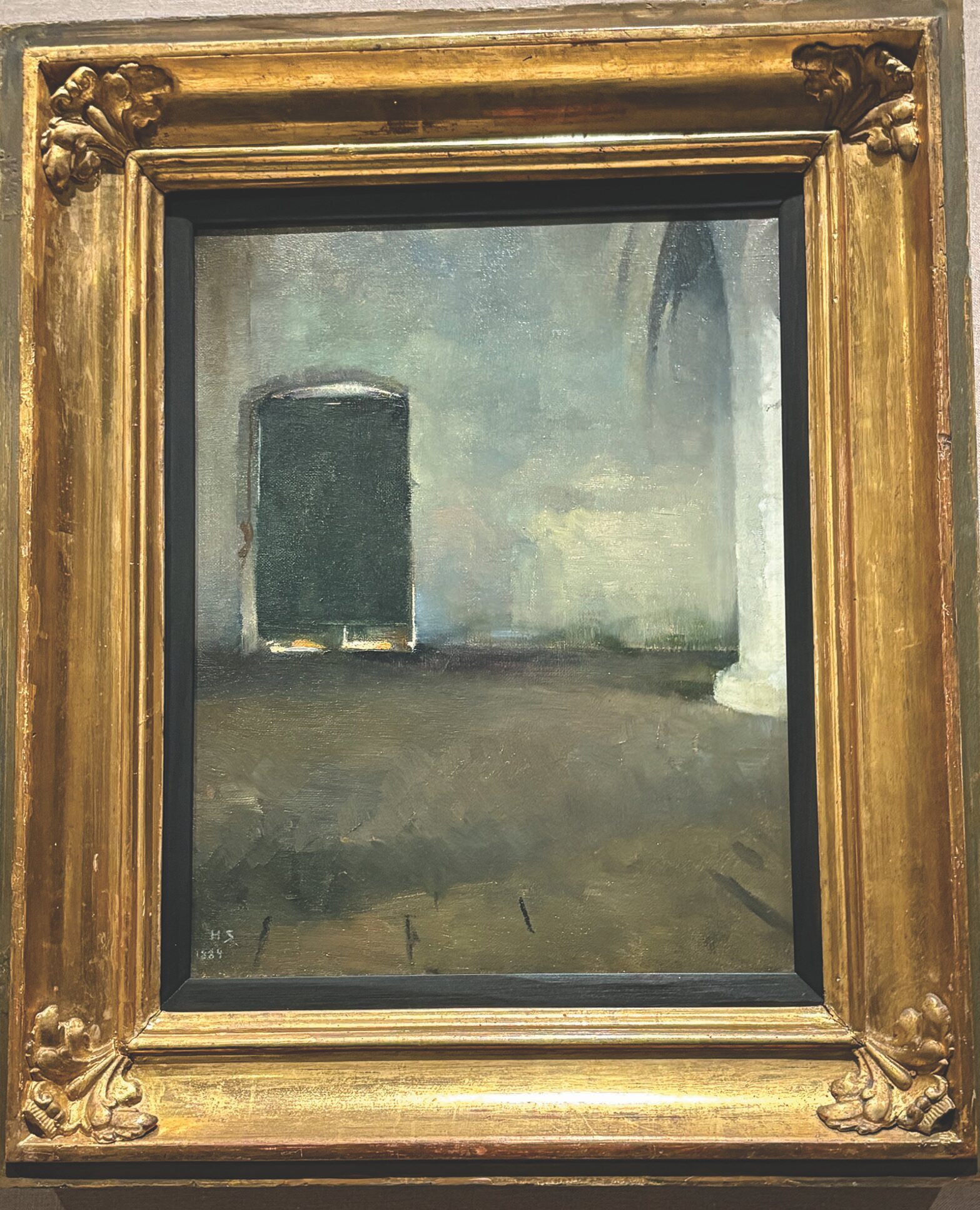 The Door (1884) by Helene Schjerfbeck