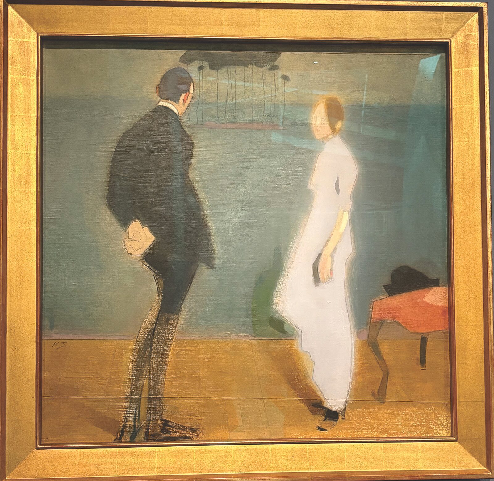 The Tapestry (1914-16) by Helene Schjerfbeck